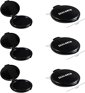 Black Inkless Fingerprint Pad Set, 6 Pieces