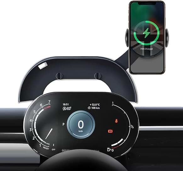 Car Phone Mount for Mini Cooper with Auto Charging