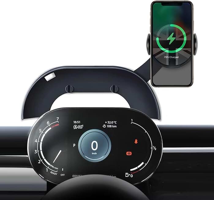 Car Phone Mount for Mini Cooper with Auto Charging