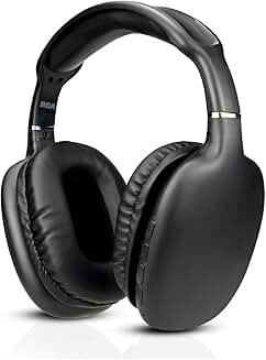 Wireless Bluetooth Over Ear Headphones with Noise Cancelling and Deep Bass