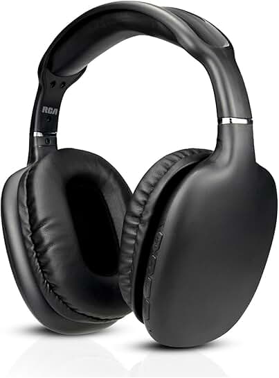 Wireless Bluetooth Over Ear Headphones with Noise Cancelling and Deep Bass