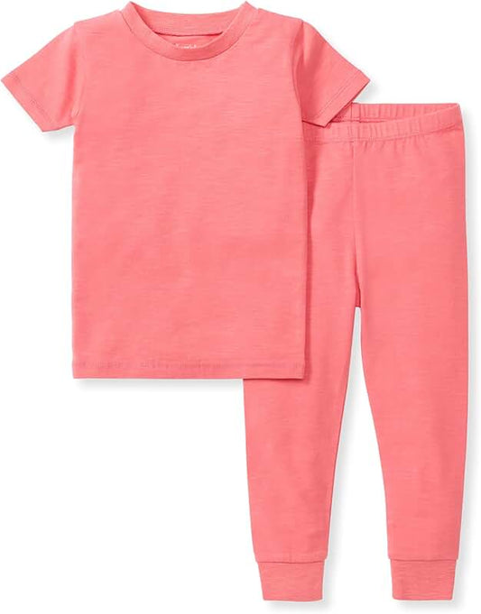Unisex Baby Pajama Set with Tee and Pants