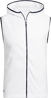 Men's Full-Zip Fleece Hoodie Vest