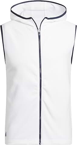 Men's Full-Zip Fleece Hoodie Vest
