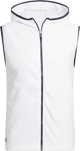 Men's Full-Zip Fleece Hoodie Vest