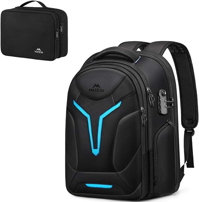 Large Travel Backpack with USB-C Charging
