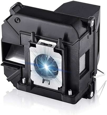 Replacement Lamp Bulb with Housing for Projectors