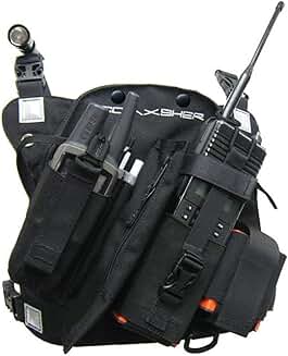 Radio Chest Harness for 2-Way Radio and Electronics