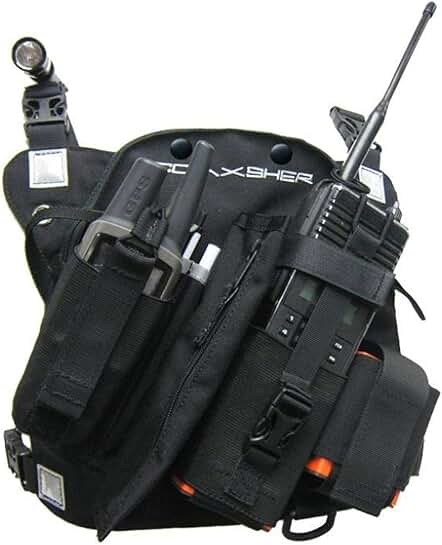 Radio Chest Harness for 2-Way Radio and Electronics