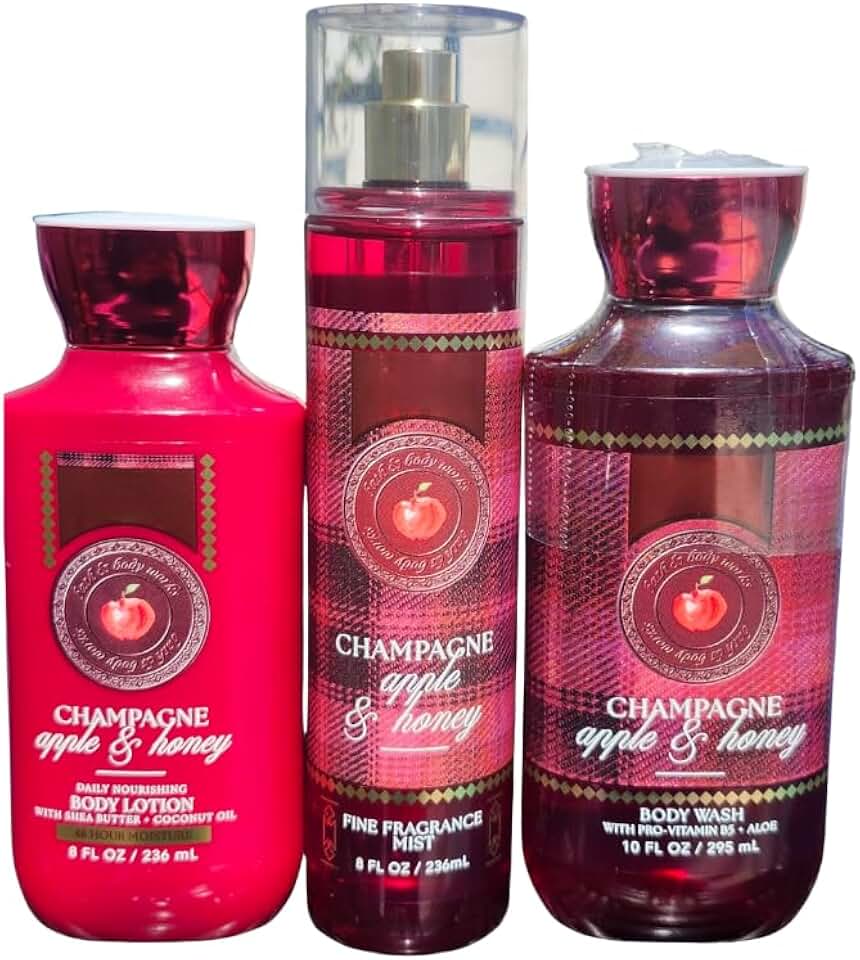 Apple and Honey Body Care Set