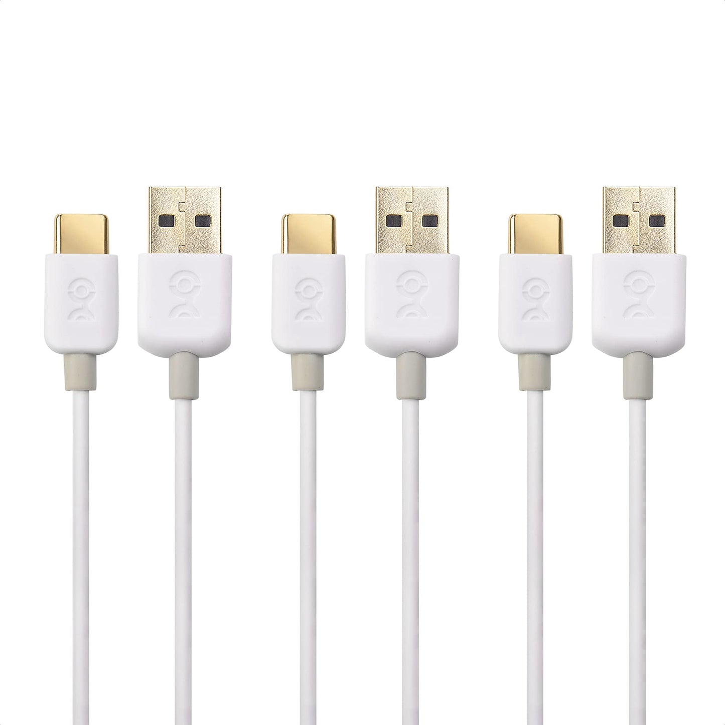 3-Pack 6-Inch USB to USB C Charging Cables