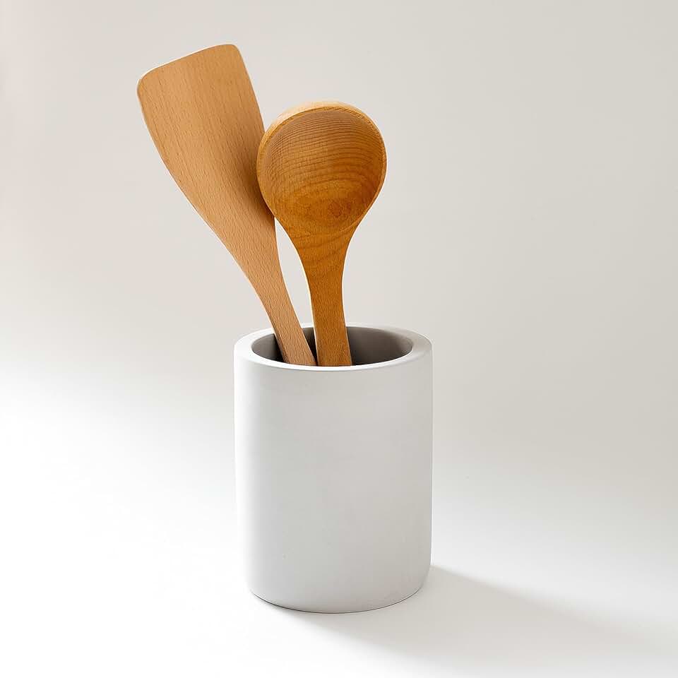 Instant Dry Utensil Holder for Kitchen Countertop