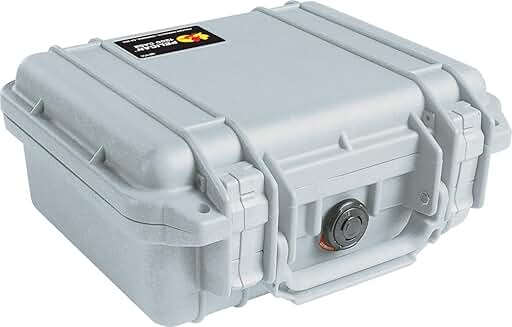 Silver Pelican 1200 Case with Foam