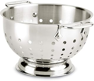3 Quart Stainless Steel Colander with Handle