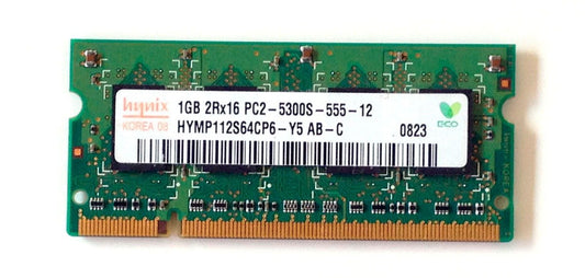 HY Modern 1GB DDR2 Notebook Memory 2Rx8 PC2-5300S