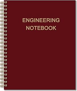 8x10 Engineering Graph Notebook with Grid Pages