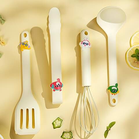 Silicone Cooking Utensil Set for Non-Stick Pans