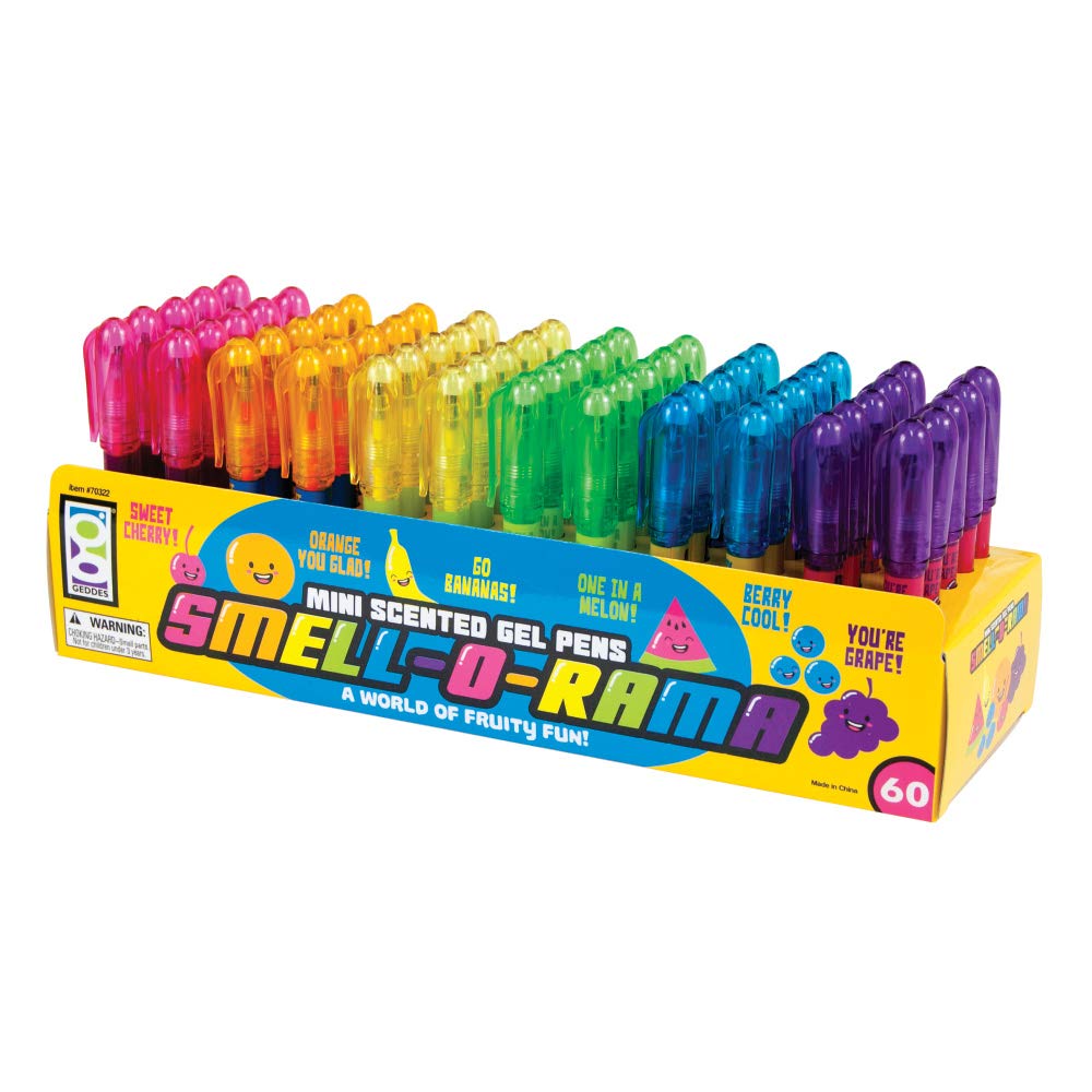 Mini Scented Gel Pen Pack with 60 Pens