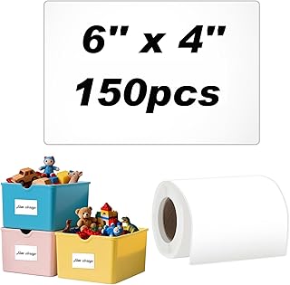 150 Large Waterproof Labels for Storage and Packing