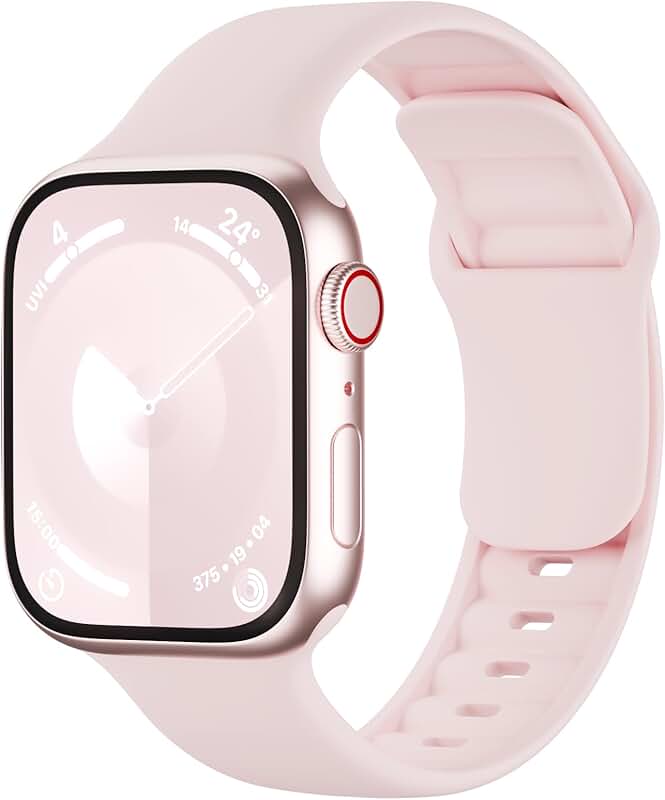 Silicone Sport Band for Smartwatch, Men and Women