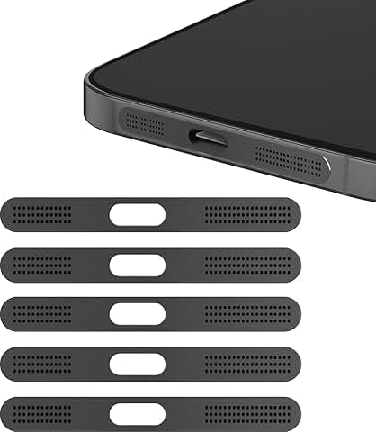 5-Piece Phone Dust Plug Set for iPhone 16/17