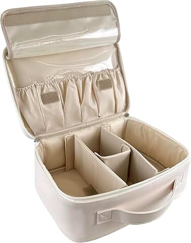 Large Waterproof Travel Makeup and Toiletry Bag