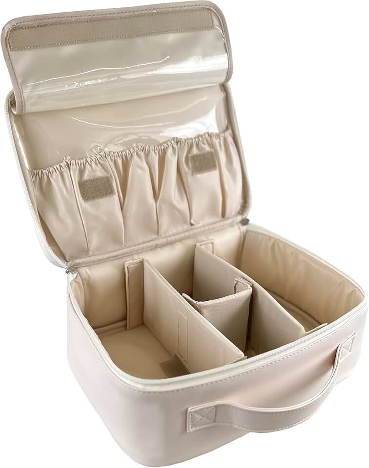 Large Waterproof Travel Makeup and Toiletry Bag