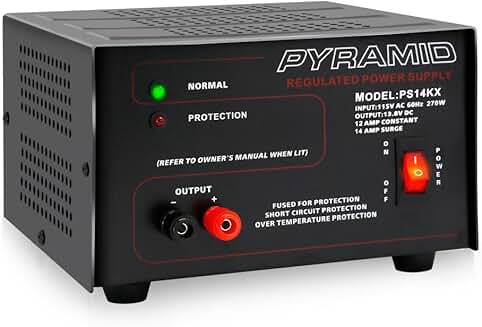 Universal Compact Bench Power Supply, 12V, 12A