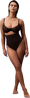 Women's High-Waist Shaping Thong Panty