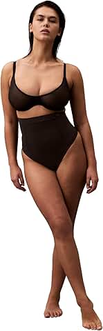 Women's High-Waist Shaping Thong Panty