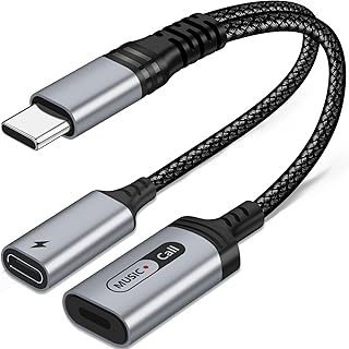USB C to Lightning Audio and Charging Adapter