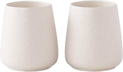 Beige Ceramic Bathroom Toothbrush and Pen Holder Set