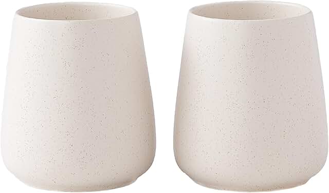 Beige Ceramic Bathroom Toothbrush and Pen Holder Set