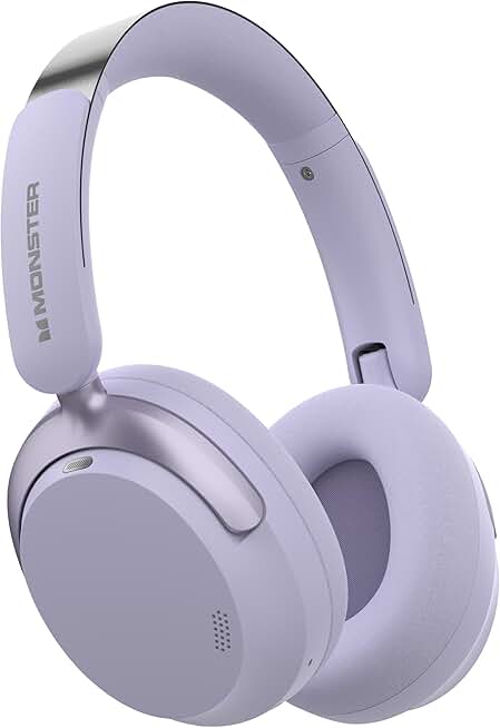Wireless Over-Ear Noise Cancelling Headphones with 70H Playtime