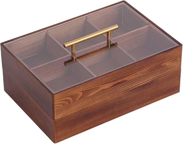 Wooden Candy and Snack Storage Container