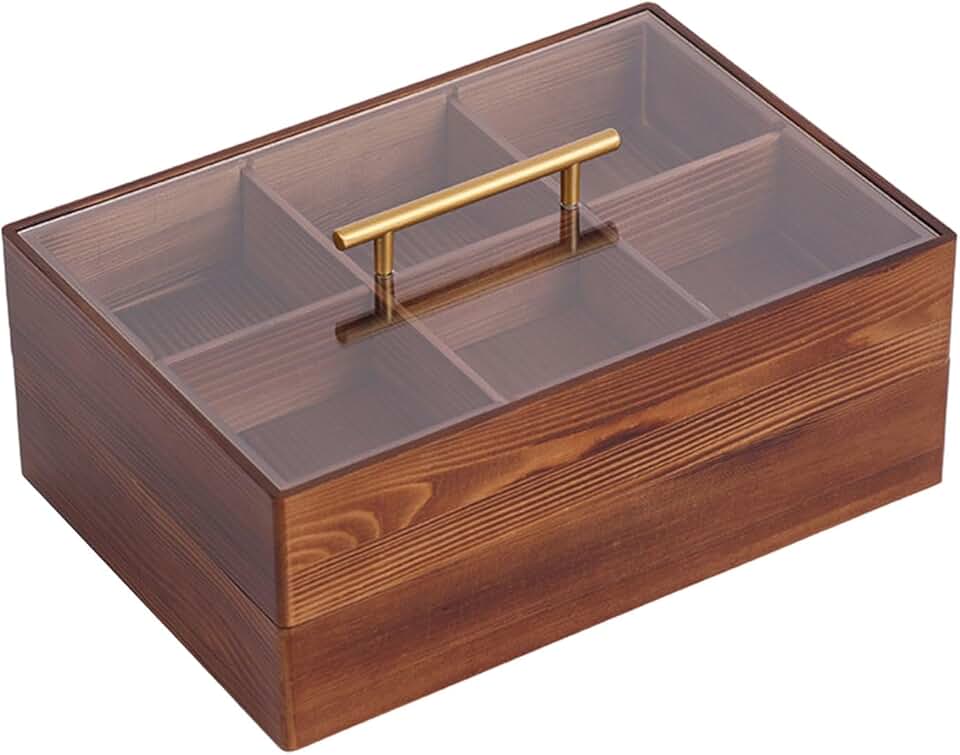 Wooden Candy and Snack Storage Container