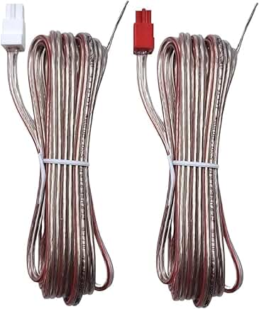 2 Speaker Cables, 3 Meters Each