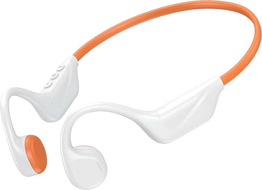 Wireless Bone Conduction Headphones with Microphone and Waterproof Design