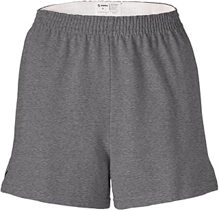 Women's Junior Cheer Shorts with Elastic Waist and Soft Cotton Blend