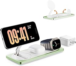3-in-1 Wireless Charging Station for iPhone, Watch, AirPods
