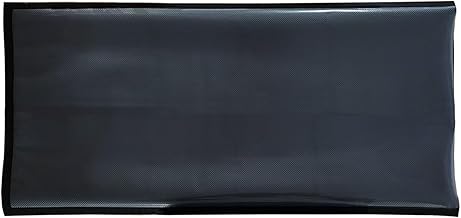 Black and clear 11x24 inch vacuum seal bags, 50 pack