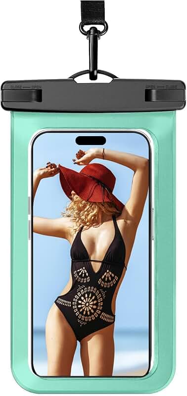 Waterproof Phone Pouch for Phones Up to 8.3"