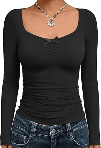 Trendy Women's Long Sleeve Outing Top for Fall 2025