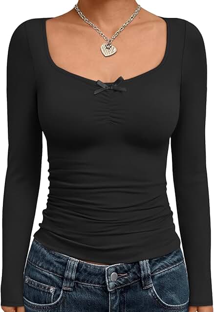 Trendy Women's Long Sleeve Outing Top for Fall 2025