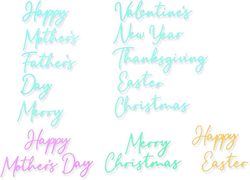 All Occasions Thinlits Die Set, 10 Pieces