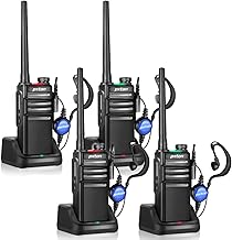 Waterproof Long Range Walkie Talkies for Adults (4 Pack)