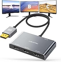 DisplayPort to HDMI splitter for three monitors at 4K@60Hz