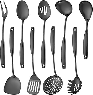 9-Piece Stainless Steel Kitchen Utensil Set