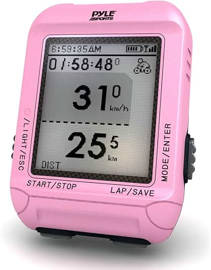 Wireless Sport Bicycle Computer with GPS and Speed Monitoring