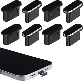 8-Pack USB Dust Plugs for Type-C Devices